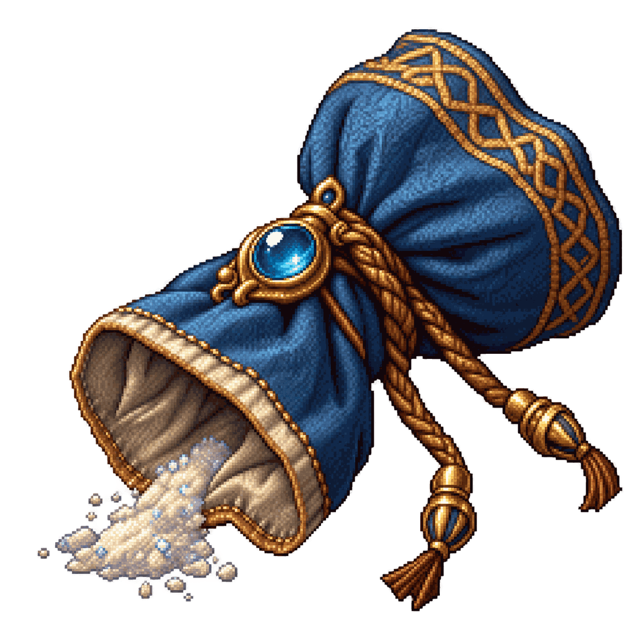 Static high-resolution pixel-art illustration of Dust of Dryness.