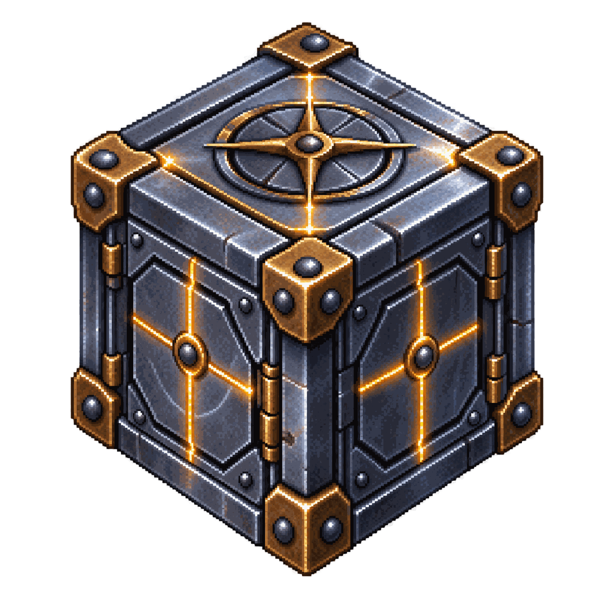 Static high-resolution pixel-art illustration of Instant Fortress.