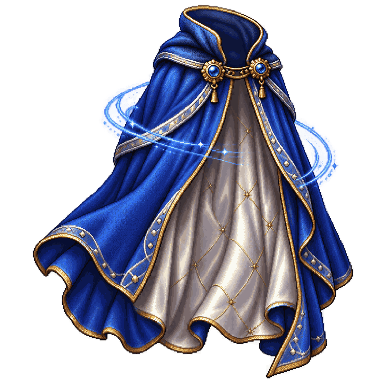 Static high-resolution pixel-art illustration of Mantle of Spell Resistance.