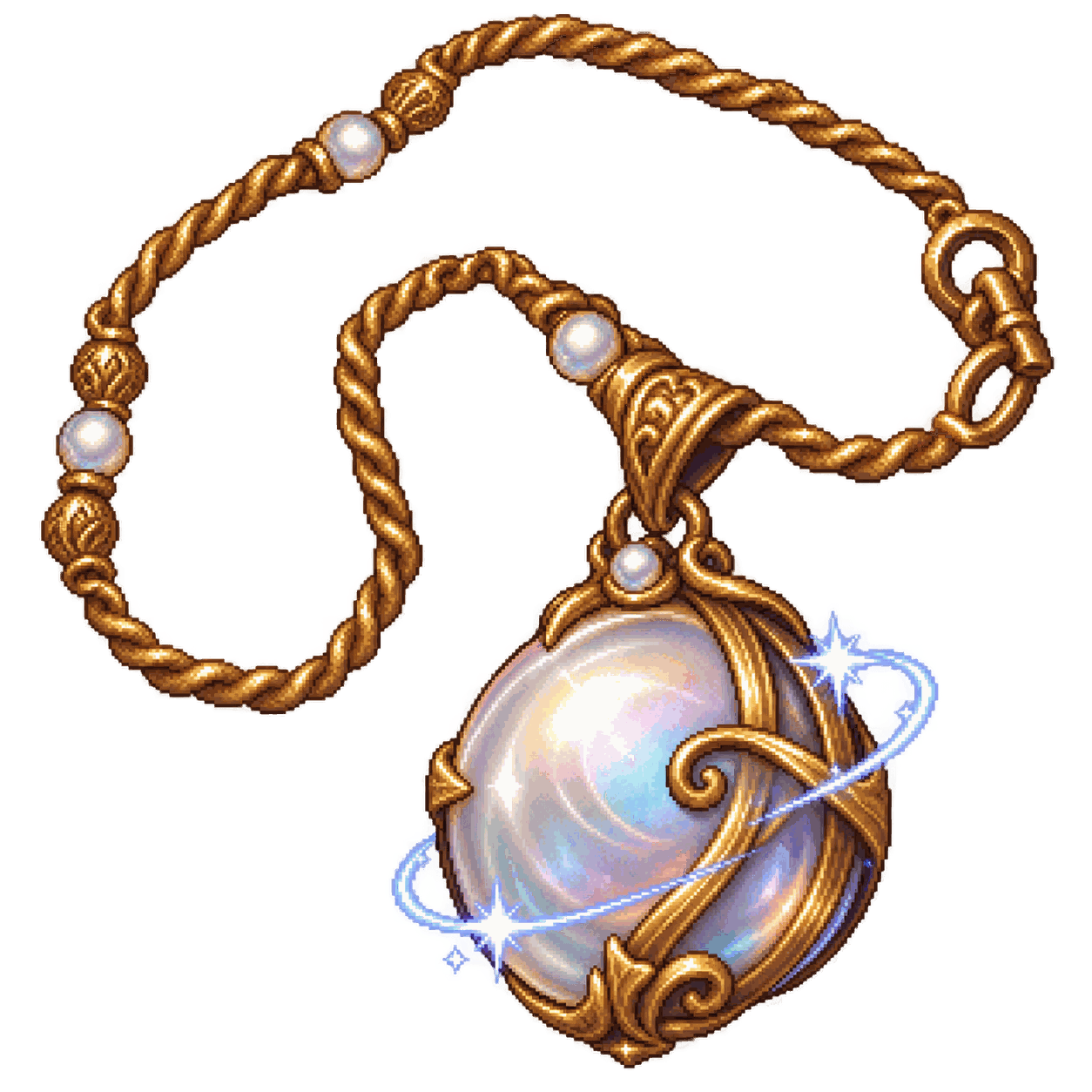 Static high-resolution pixel-art illustration of Pearl of Power.