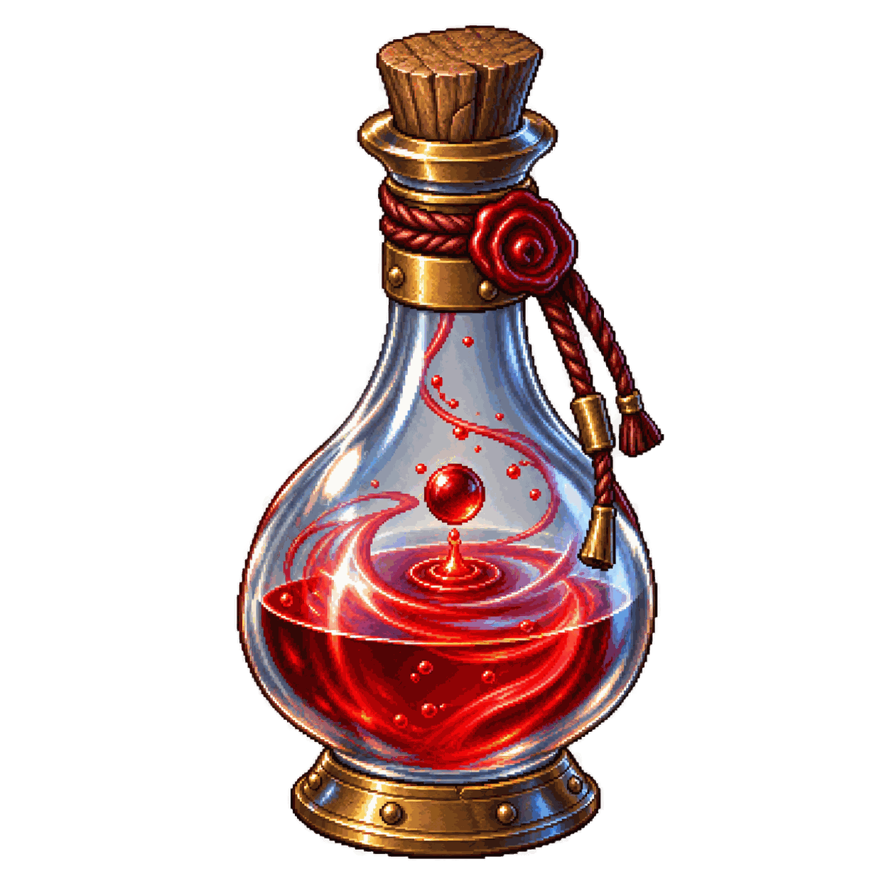 Static high-resolution pixel-art illustration of Potion of Diminution.